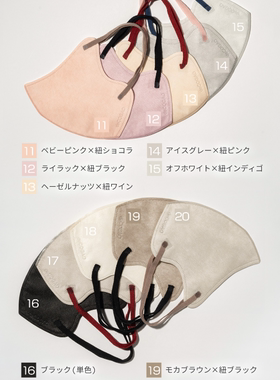 日本直邮乐天销量Sokaiteki/deCOGAO3D口罩1箱18枚