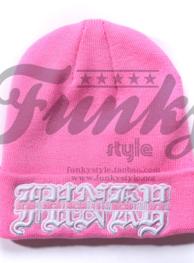 funkystyle秋冬街舞毛线帽针织帽