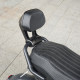 Shenyang T300 ຍານພາຫະນະໄຟຟ້າອາລູມິນຽມ backrest ໂລຫະປະສົມ Miracle Niu N8 Geschlin Four Seasons Star steel armrest backrest
