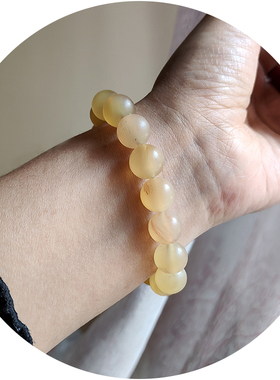 女士羊角民族风天然手串手链