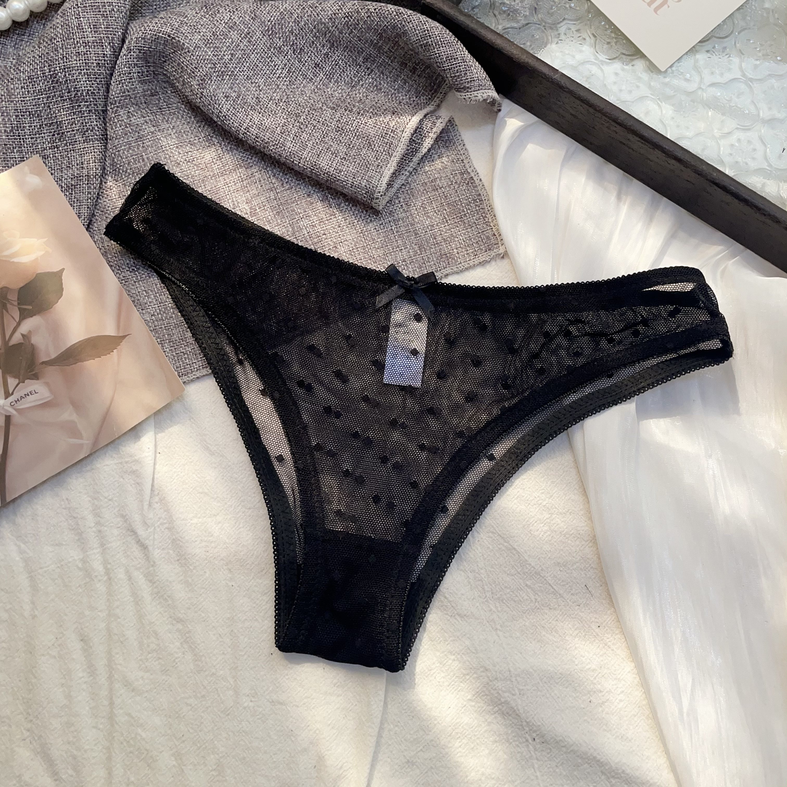 欧美丁字裤女性感低腰粉红爱心网纱性感T裤舒适丰臀薄款透视内裤,淘宝优惠券,粉丝福利购,淘宝优惠卷