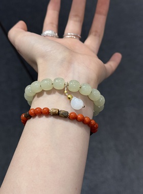 一念设计「鞠衣」和田玉手串