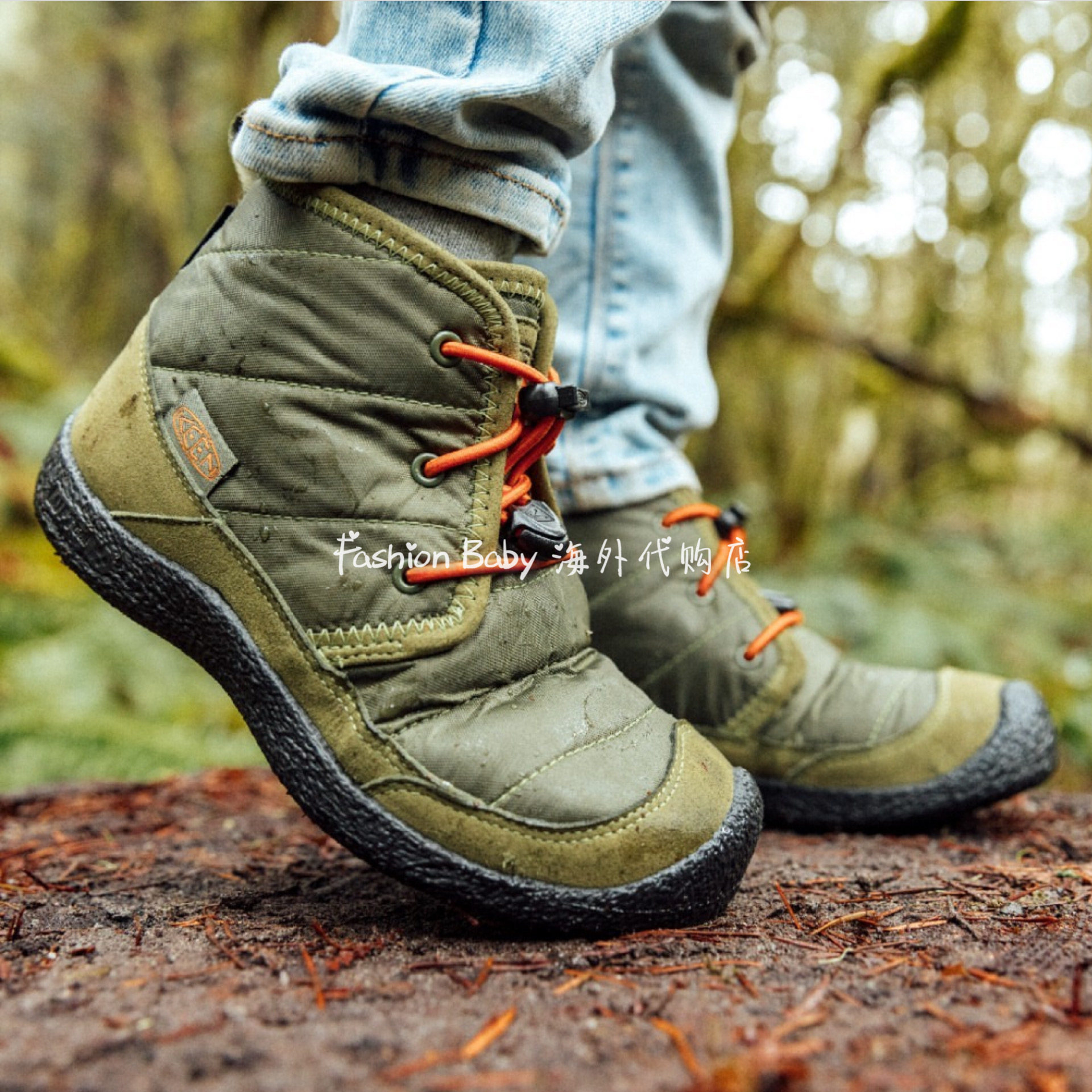 KEEN儿童鞋秋冬加绒户外防水登山鞋 男女童轻便休闲鞋儿童棉鞋,淘宝优惠券,粉丝福利购,淘宝优惠卷