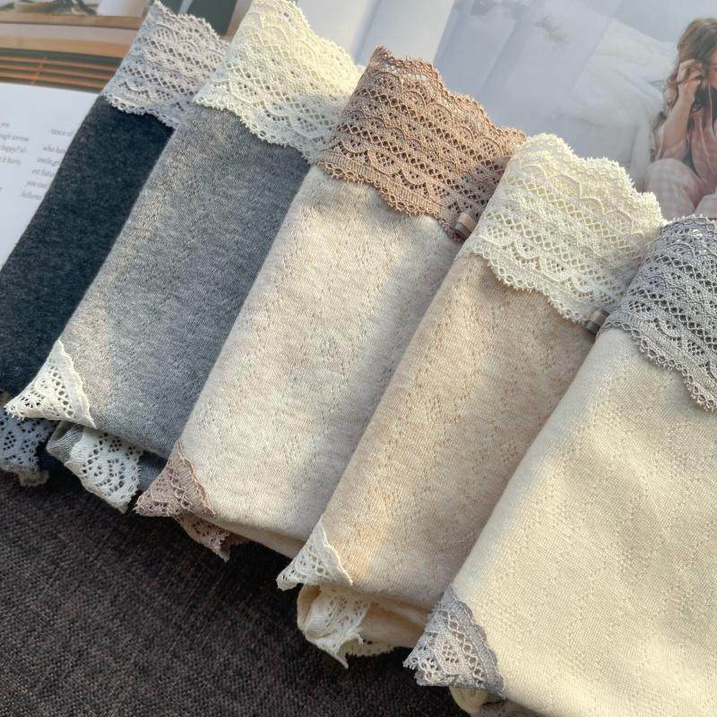 2025秋冬新款纯棉内裤女生7A抑菌A类全棉女士三角裤蕾丝边纯欲风,淘宝优惠券,粉丝福利购,淘宝优惠卷