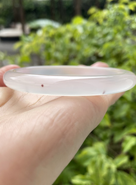 『青禾淑坊』天然玛瑙手镯 国风古典玉石镯 65MM