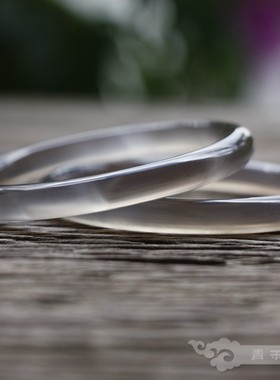 青禾淑坊天然灰玛瑙暮光系列古典