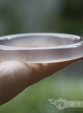 青禾淑坊天然玛瑙玉髓手镯