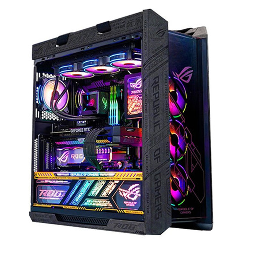 华硕ROG太阳神i7-14700/RTX4070猛禽水冷玩家国度定制全家桶主机 - 图3