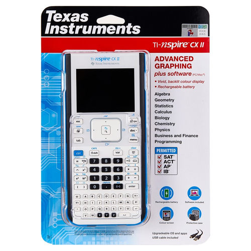美国德州仪器ti nspire cx II 德州 ti-nspire cx II德州仪器图形编程计算器AP/SAT国际专业考试专用计算器 - 图3