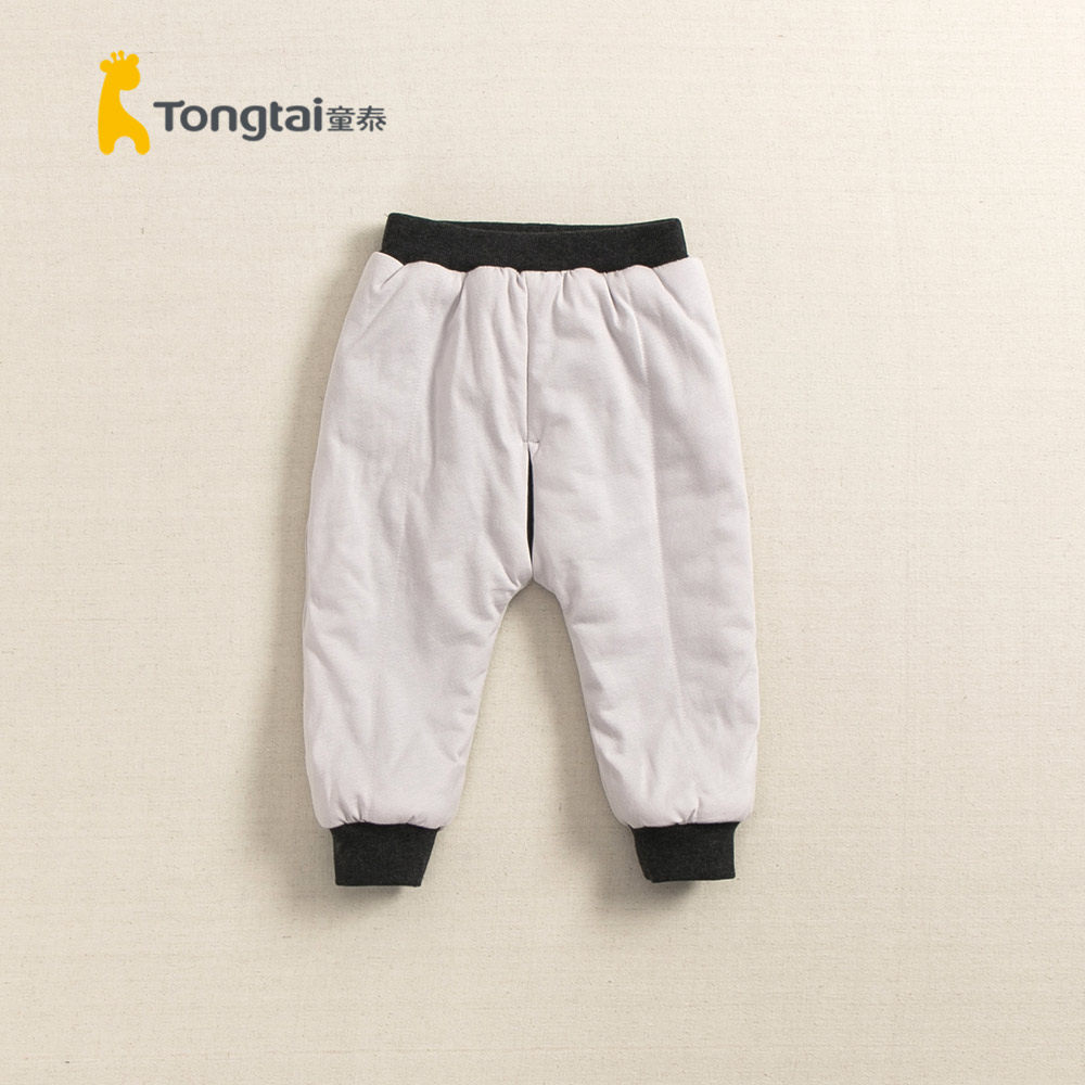 童泰秋冬季婴幼儿夹棉裤男女宝宝卡通哈伦裤孩子薄棉保暖外出裤子,淘宝优惠券,粉丝福利购,淘宝优惠卷