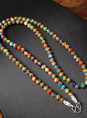 原创设计泰国佛牌链子多巴胺多彩