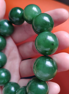 天然碧玉手串佛珠特价捡漏