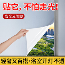 Frosted Glass Stickers Light Transmission Opaque Toilet Bath Windows Anti-Walk Light Home Anti-Peep Privacy High-end Cling Film