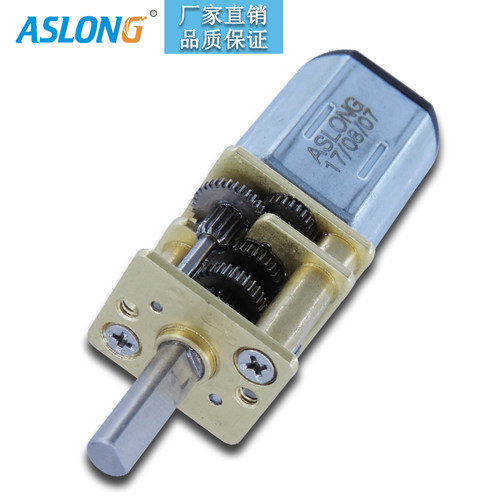 ASLONG JGA12-N20-1000微型直流减速马达齿轮电机微电机DIY小马达 - 图2