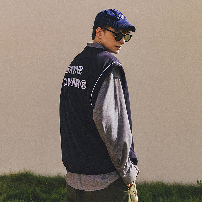 韦恩泽维尔简约休闲棉服马甲男大码加肥加大秋冬外搭无袖棉衣8052,淘宝优惠券,粉丝福利购,淘宝优惠卷