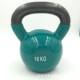 Factory direct sales slimming solid iron dipped color kettlebells
