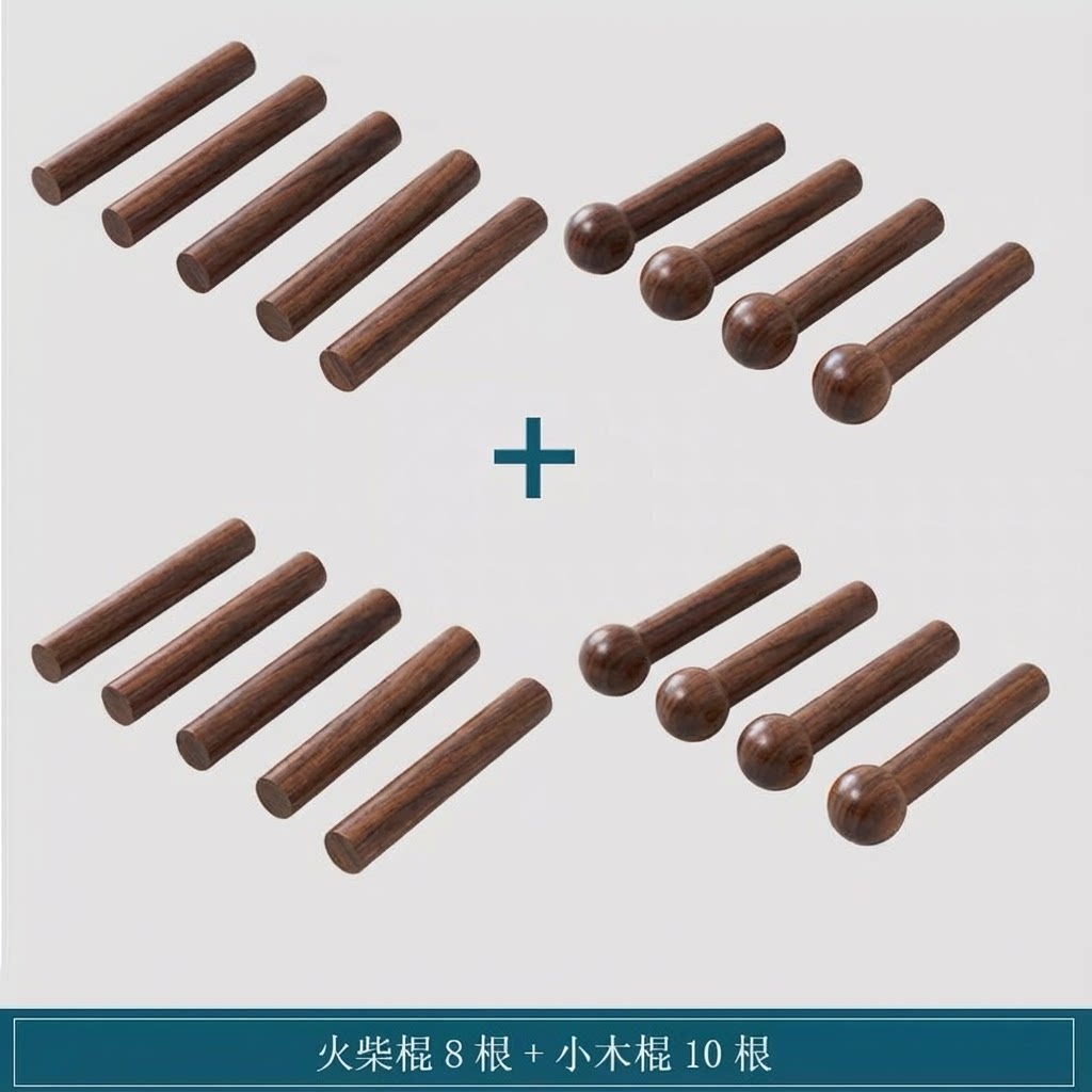 Black walnut solid wood hole board accessories matchsticks wooden laminate wall storage hooks can be customized
