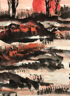 高精11临摹方济众长安画