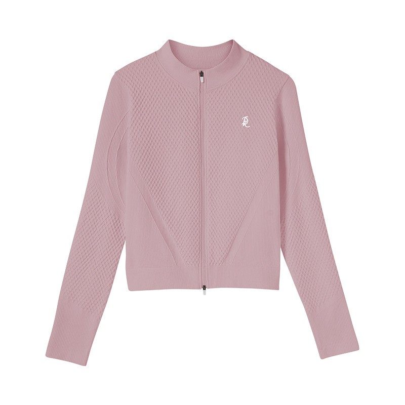 瑜伽服女士防风小立领拉链紧身开衫外套户外骑行运动健身外套女款,淘宝优惠券,粉丝福利购,淘宝优惠卷