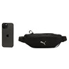 Lucky Leaf|PUMA Puma Sports Waist Bag Men's and Women's Bag Crossbody Cycling Chest Bag Outdoor Black Bag 078213