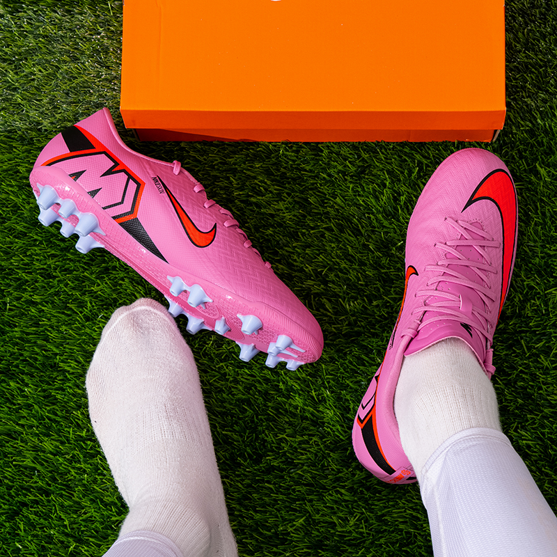 耐克nike男鞋官方正品25新款AG钉鞋AIR ZOOM气垫缓震训练鞋足球鞋 - 图2