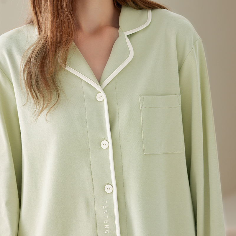 【范丞丞同款】芬腾情侣睡衣春秋季纯棉长袖套装女士加大男家居服,淘宝优惠券,粉丝福利购,淘宝优惠卷