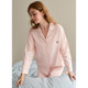 Fenton's new long-sleeved pure cotton couple's spring and autumn pajamas