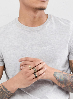 英国icon男士复刻折线波浪纹理