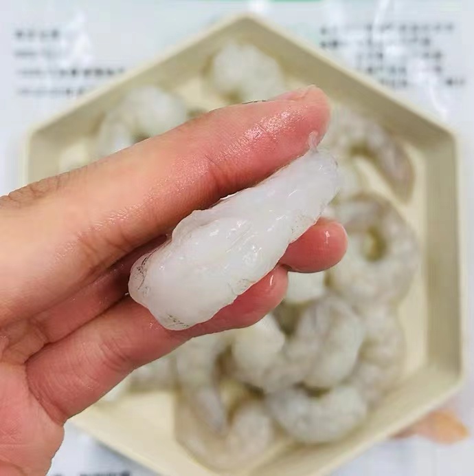 徐福海岸虾仁大个鲜虾冷冻青虾开背去虾线无冰衣网红同款200g/包6 - 图2