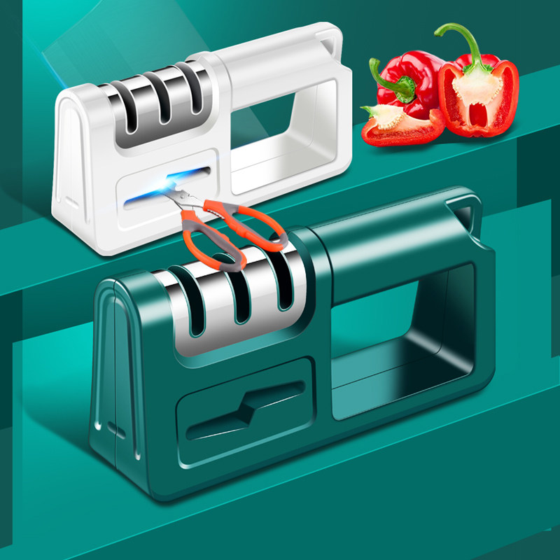 多功能磨刀神器快速手动磨刀器菜刀厨房刀剪两用磨刀石金刚石磨刀,淘宝优惠券,粉丝福利购,淘宝优惠卷