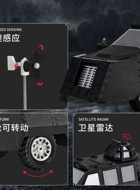 风暴追逐者【可移动可升降】TIV2风暴拦截车追逐者模型收藏礼物