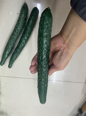 玉石雕刻青瓜摆件寓意长寿常青