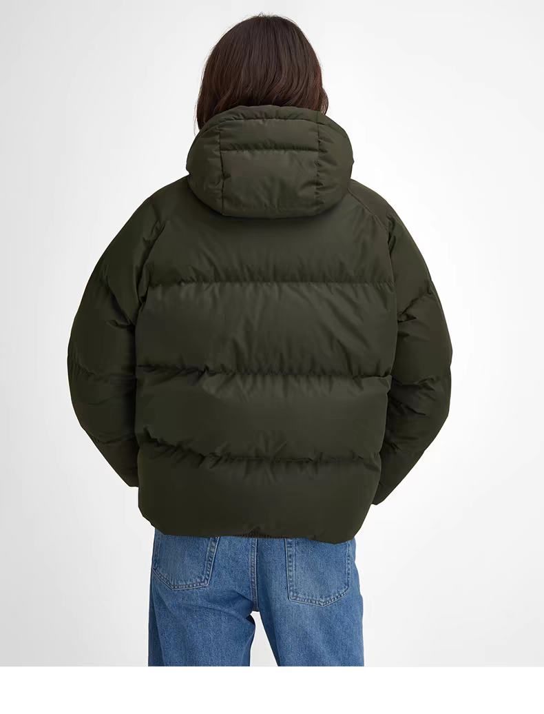 上海现货英国Barbour OS Down Transport男士宽松羽绒服MQU1799 - 图2