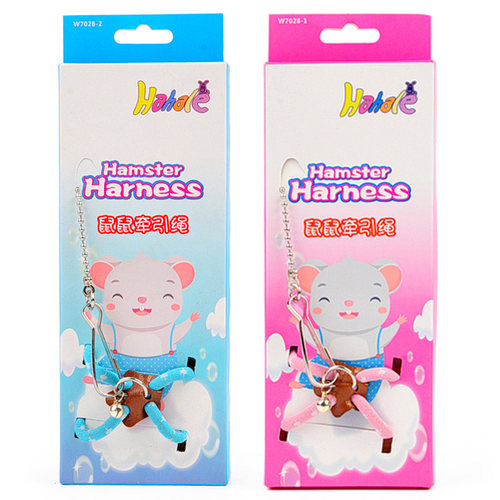 仓鼠牵引绳玩具花枝鼠链子训练溜松鼠绳熊仔牵引带Alice宠物用品 - 图3