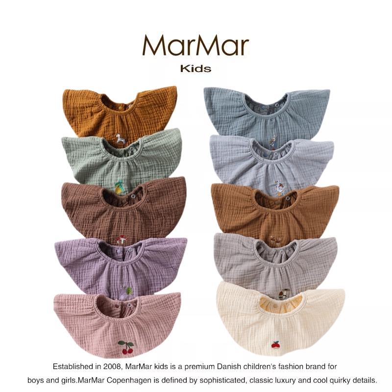 Baby cotton bibs waterproof saliva wipes gauze bibs