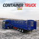 Heavy duty high rail transport truck alloy metal toy
