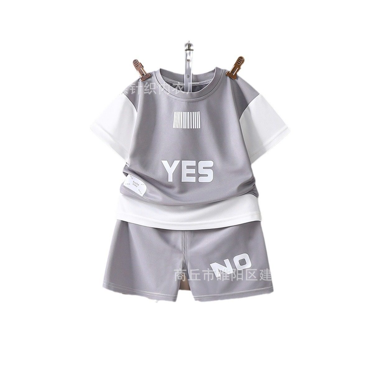男童运动套装夏季薄款女孩子短袖t恤短裤宝宝透气儿童休闲篮球服,淘宝优惠券,粉丝福利购,淘宝优惠卷