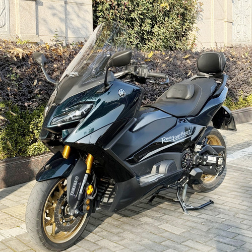 适用12-26款雅马哈TMAX560铝合金尾箱架 TMAX530铝合金后靠背货架 - 图2