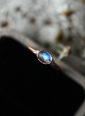 斯里兰卡玻璃体戒指金女配证书