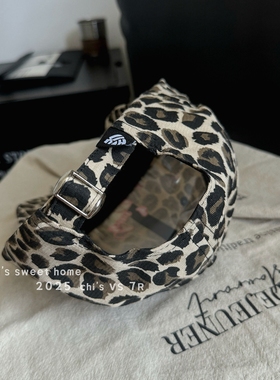 韩国潮牌Y2K豹纹波点棒球帽