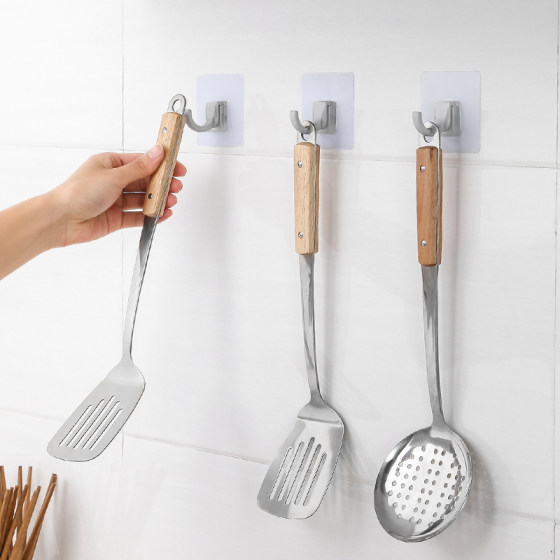 Strong adhesive door back without punching wall load-bearing hook