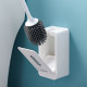 Household toilet silicone wall-mounted artifact toilet brush
