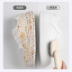 Soft bristled household shoe cleaning brush