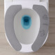 Toilet Seat Cushion Home Plush Toilet Sticky Toilet Cushion Seat Cover Waterproof Summer Four Season Universal Toilet Seat