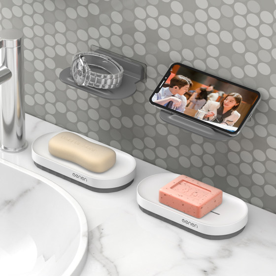 2022 new soap dish double layer drain