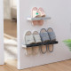 Bathroom slipper rack wall-mounted wall-mounted toilet shoe storage artifact bathroom punch-free shoe rack storage rack