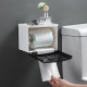 Toilet paper box bathroom tissue toilet paper storage rack toilet home punch-free creative waterproof paper roll
