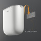 Simple wall-mounted large-capacity oval trash can