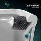 Household toilet silicone wall-mounted artifact toilet brush