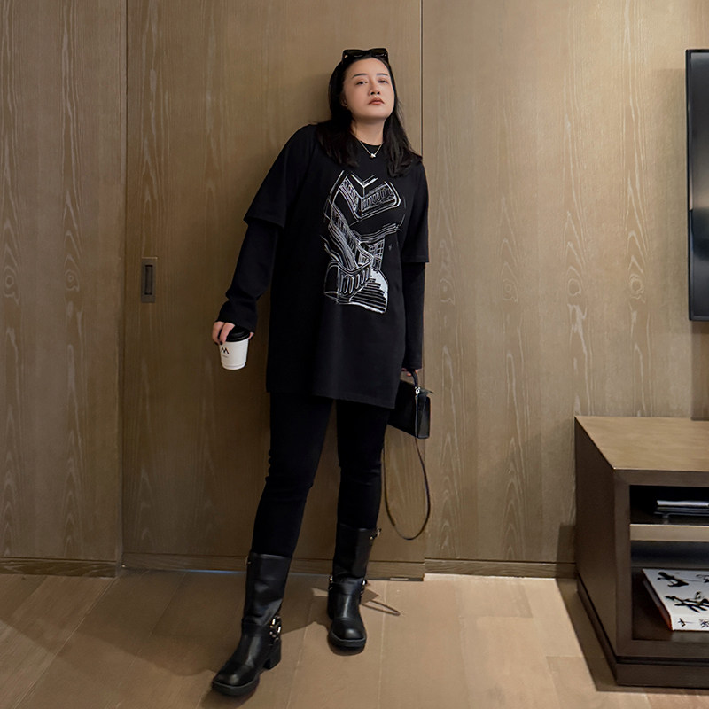 铅笔小鑫大码女装百搭弹力高腰小脚牛仔裤胖MM显瘦简约铅笔裤,淘宝优惠券,粉丝福利购,淘宝优惠卷